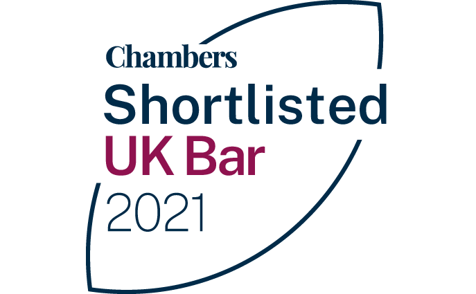 1MCB shortlisted for Chambers UK Bar Award